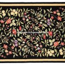 4'x2' Accent Marble Dining Table Multi Marquetry Floral Inlay Patio Decor H5279