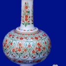 12" White Marble Flower Jar Rare Carnelian Inlay Mosaic Collectible Gifts Decor 12" White Marble Flower Jar Rare Carnelian Inlay Mosaic Collectible Gifts Decor