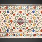 4'x2' Marble Dining Table Multi Stones Marquetry Inlay Furniture Outdoor Decor
