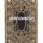 4'x2' Brown Marble Dining Table Pietradura Art Inlay Stones Home Mosaic Decor