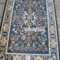 6'x3' Black Marble Dining Table Hakik Pietradura Inlay Room Outdoor Mosaic Decor