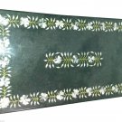 2.5'x5' Marble Dining Coffee Side Table Top Mosaic Inlaid Malachite Decor H934A 2.5'x5' Marble Dining Coffee Side Table Top Mosaic Inlaid Malachite Decor H934A