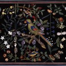 4'x2' Marble Dining Table Top Rare Parrot Pietradura Inlay Stone Work Gift Decor 4'x2' Marble Dining Table Top Rare Parrot Pietradura Inlay Stone Work Gift Decor