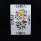 10"x6" Marble Serving Plate/Tray Marquetry Inlaid Art Living Table Decor H5424A