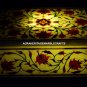 6"x4"x2" Marvelous Marble Hakik Floral Box Gift Hanmdade Arts Decor Inlaid H5462