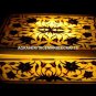 5"x4"x2" Luxuryous Marble Jewelry Box Multi Precious Inlay Stone Art Decor H5463