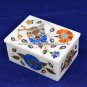 6"x4"x2" Floral Marble Custom Jewelry Box Marquetry Inlay Valentine Decor H5495A