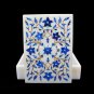 6"x4"x2.6" Marble Trinket Box Inlay Design Lapis Stone Best Occasion Gift H5547