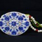 5"x3" Accent Marble Storage Jewelry Box Marquetry Lapis Inlay Home Decor H5543A