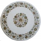 18" Marble Console Table Top Paua Shell Handmade Inlay Floral Pietra Dura Gifts 18" Marble Console Table Top Paua Shell Handmade Inlay Floral Pietra Dura Gifts