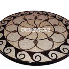 42" Elegant Marble Restaurant Table Top Mosaic Italian Inlay Living Decor H3982