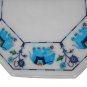 5 PCS Lot 12" Marble Coffee Table Top Inlay Pietra Dura New Year Decor Art