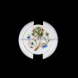 Round Marble Coaster Set Abalone Inlay Precious Stone Kitchen Gifts Decor H5554