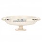 8"x8''x3.5'' White Marble Multi Floral Mosaic Fruit Bowl Inlay Semi Precious Art