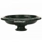 13"x13''x4'' Black Marble Fruit Bowl Abalone Stone Pauashell Inlay Living Decor