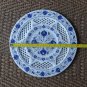 12" Rare Lapis Lazuli Marble Plate Pietra Dura Grill Work Kitchen Art Home Decor