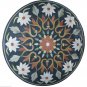 2'X2' Marble Round Side Coffee Table Top Rare Inlay Pietradure Garden Decor H939