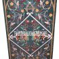2.5'x5' Green Marble Dining Table Top Handmade Inlay Marquetry Gem Art Decor