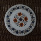 18" Hakik Lapis Lazuli Inlaid Marquetry Coffee Table Top Dining  Art Decorative