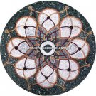 54" Decorative Marble Dining Table Top Precious Inlay Stones Patio Decor H5280A
