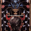 4'x2' Handmade Floral Mosaic Inlay Art Marble Top Dining Table Home Decor H5269A
