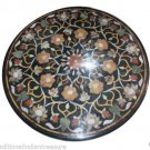 30"x30" Marble Top Coffee Table Rare Inlay Mosaic Home Art Decor Furniture H910A