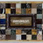4'x2' Marble Rectangle Table Dining Top Mosaic Multi Cubes Furniture Decor H3934