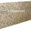 2.5'x5' White Marble Dining Table Top Abalone Stone Inlay Gems Occasional Decor 2.5'x5' White Marble Dining Table Top Abalone Stone Inlay Gems Occasional Decor