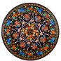 5' Marble Dining Table Top Multi Inlay Stone Grapes Mosaic Art Decor Furniture
