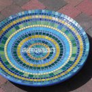 15" Marble Excellent Bowl Precious Fine Inlay Decorative Wedding Table Gift Arts 15" Marble Excellent Bowl Precious Fine Inlay Decorative Wedding Table Gift Arts