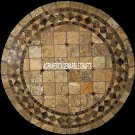 30" Vintage Marble Coffee Table Handmade Mosaic Inlay Home Furniture Decor H3957 30" Vintage Marble Coffee Table Handmade Mosaic Inlay Home Furniture Decor H3957