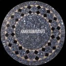 2'x2' Marble Round Coffee Table Marquetry Precious Inlay Occasional Decor H4018 2'x2' Marble Round Coffee Table Marquetry Precious Inlay Occasional Decor H4018
