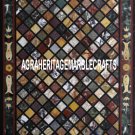 4'x2' Green Marble Dining Table Top Marquetry Inlay Stone Fish Art Home Decor 4'x2' Green Marble Dining Table Top Marquetry Inlay Stone Fish Art Home Decor
