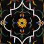 24"x47" Marble Dining Side Table Top Stone Inlaid Pietradura Outdoor Patio Decor