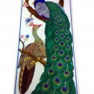 2.5'x4.5' White Marble Dining Table Top Peacock Inlay Arts Furniture Gifts Decor 2.5'x4.5' White Marble Dining Table Top Peacock Inlay Arts Furniture Gifts Decor