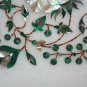 30" Marble Coffee Malachite Paua Shell Table Top Floral Mosaic Inlay Home Decor