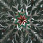 24" Green Table Top Unique Coffee Handmade Marquetry Decorative Pauashell Decor