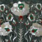 24" Green Table Top Unique Coffee Handmade Marquetry Decorative Pauashell Decor