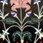 2.5' Italian Coffee Marble Top Cocktail Table Top Mosaic Inlay Handmade Decor