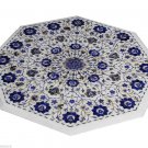 30" Marble Coffee Table Top Lapis PauaShell Inlaid New Year Special 2018 Decor 30" Marble Coffee Table Top Lapis PauaShell Inlaid New Year Special 2018 Decor