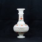 Adorable Marble Flower Vase Precious Hakik Mosaic Inlaid Valentine Decor H5572A