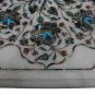 12" Marble Coffee Paua Shell Gemstone Side Table Top Marquetry Home Decorarive