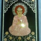 2'x3' Antique Marble Buddha Art Inlay Faux Table Top Workship Arts Mosaic Decor