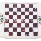 4'x2' Marble Dining Chess Table Top Rare Marquetry Inlay Mosaic Garden Decor 4'x2' Marble Dining Chess Table Top Rare Marquetry Inlay Mosaic Garden Decor