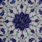 12" Mosaic Side Table Inlay Marble Table Top Lapis Floral Art Decor Furniture