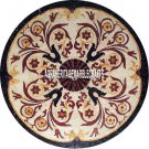 60" Black Marble Dining Table Top Semi Precious Stone Inlay Arts Hallway Decor 60" Black Marble Dining Table Top Semi Precious Stone Inlay Arts Hallway Decor