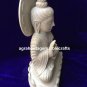 15.5" Buddha Carving Natural Soap Stone Marble Carved Handmade Collectible Decor
