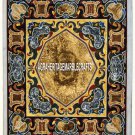 60" Scagliola Marble Dining Room Table Collectible Art Mosaic Inlay Home Decor
