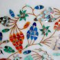 16"x16" Italian Marble Coffee Table Top Real Stone Inlay Living Room Art Decor