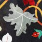 24" Black Table Top Unique Coffee Handmade Marquetry Garden Outdoor Decorative